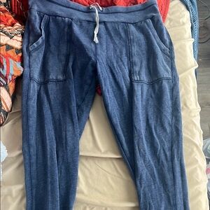 Blue Track Pants
